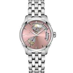 Hamilton Metallarmband-Jazzmaster Open Heart Lady Auto - H32215170