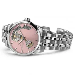 Hamilton Metallarmband-Jazzmaster Open Heart Lady Auto - H32215170