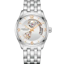 Hamilton Metallarmband-Jazzmaster Open Heart Auto - H32705151