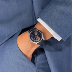 Hamilton Lederarmband-Jazzmaster Open Heart Lady Auto - H32215642