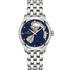 Hamilton Metallarmband-Jazzmaster Open Heart Lady Auto - H32215142