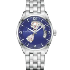 Hamilton Metallarmband-Jazzmaster Open Heart Auto - H32705141