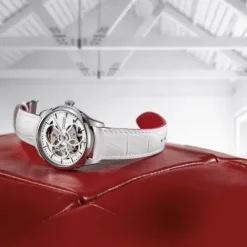 Hamilton Lederarmband-Jazzmaster Skeleton Lady Auto - H32405811