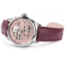 Hamilton Lederarmband-Jazzmaster Skeleton Lady Auto - H32265870