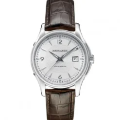 Hamilton Lederarmband-Jazzmaster Viewmatic - H32515555