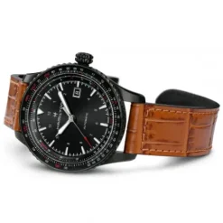 Hamilton Lederarmband-Khaki Aviation Converter Auto - H76625530