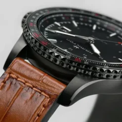 Hamilton Lederarmband-Khaki Aviation Converter Auto - H76625530