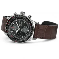 Hamilton Lederarmband-Khaki Aviation Converter Auto Chrono - H76726530