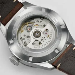 Hamilton Lederarmband-Khaki Aviation Pioneer Auto - H76205530