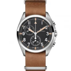 Hamilton Lederarmband-Khaki Aviation Pilot Pioneer - H76522531