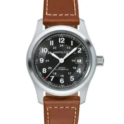 Hamilton Lederarmband-Khaki Field Auto - H70555533