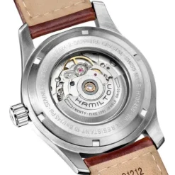 Hamilton Lederarmband-Khaki Field Auto - H70555533