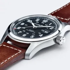 Hamilton Lederarmband-Khaki Field Auto - H70555533