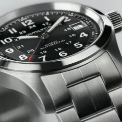 Hamilton Metallarmband-Khaki Field Auto - H70455133
