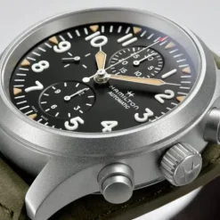 Hamilton Lederarmband-Khaki Field Auto Chrono - H71706830