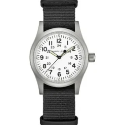 Hamilton Textilarmband (Nato)-Khaki Field Mechanical (38 mm) - H69439910