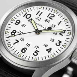 Hamilton Textilarmband (Nato)-Khaki Field Mechanical (38 mm) - H69439910