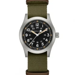 Hamilton Textilarmband (Nato)-Khaki Field Mechanical (42 mm) - H69529933