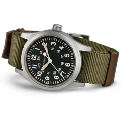 Hamilton Textilarmband (Nato)-Khaki Field Mechanical (42 mm) - H69529933