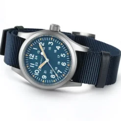 Hamilton Textilarmband (Nato)-Khaki Field Mechanical (38 mm) - H69439940