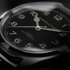 Hamilton Lederarmband-Khaki Field Murph Auto - H70605731