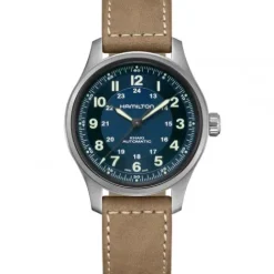 Hamilton Lederarmband-Khaki Field Titanium Auto - H70545540