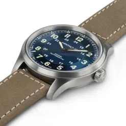Hamilton Lederarmband-Khaki Field Titanium Auto - H70545540