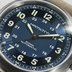 Hamilton Lederarmband-Khaki Field Titanium Auto - H70545540