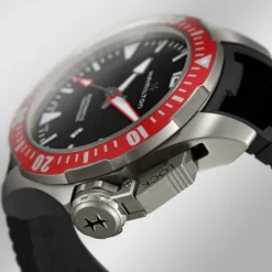 Hamilton Silikonarmband-Khaki Navy Frogman Titanium - H77805335