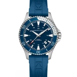 Hamilton Silikonarmband-Khaki Navy Scuba Auto - H82345341