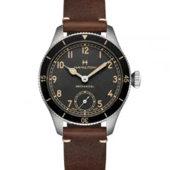 Hamilton Lederarmband-Khaki Pilot Pioneer Small Second Mechanical - H76719530