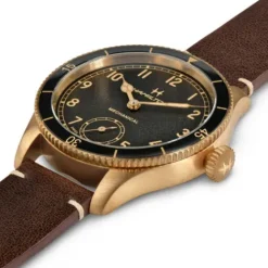 Hamilton Lederarmband-Khaki Pilot Pioneer Small Second Mechanical - H76709530