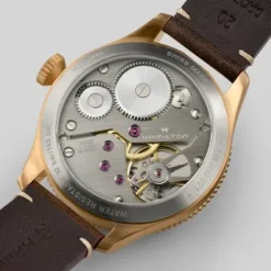 Hamilton Lederarmband-Khaki Pilot Pioneer Small Second Mechanical - H76709530