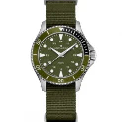 Hamilton Textilarmband (Nato)-Khaki Scuba Quartz - H82241961