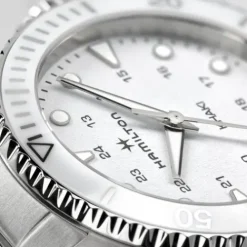 Hamilton Metallarmband-Khaki Scuba Quartz - H82221110