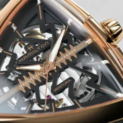 Hamilton Silikonarmband-Ventura Elvis80 Skeleton Auto - H24525331