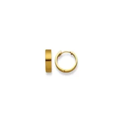 Helen Kirchhofer Gold Classics Ohrringe-HK Gold Classics Creolen Gelbgold 750/18k Matt