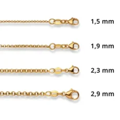 Helen Kirchhofer Gold Classics Halsketten-HK Gold Classics Erbskette Gelbgold 750/18k