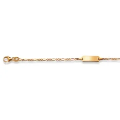Helen Kirchhofer Gold Classics Armbänder-HK Gold Classics ID Armband Gelbgold 750/18k Figaro - 1173.01000/1400