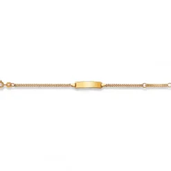 Helen Kirchhofer Gold Classics Armbänder-HK Gold Classics ID Armband Gelbgold 375/9k Panzer