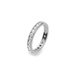Helen Kirchhofer Gold Classics Ringe-HK Gold Classics Mémoire-Ring Weissgold 750/18k Zirkonia