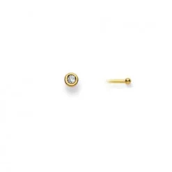 Helen Kirchhofer Gold Classics Herrenschmuck-HK Gold Classics Nasenstecker Gelbgold 750/18k