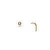 Helen Kirchhofer Gold Classics Herrenschmuck-HK Gold Classics Nasenstecker Gelbgold 750/18k