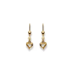 Helen Kirchhofer Gold Classics (Kette mit) Herz-HK Gold Classics Ohrhänger Gelbgold 750/18k Herz - 1169.03150/0002