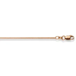 Helen Kirchhofer Gold Classics Halsketten-HK Gold Classics Venezianerkette 4-Kant Diamantiert Roségold 750/18k