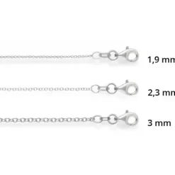 Helen Kirchhofer Silver Classics Halsketten-HK Silver Classics Ankerkette Rund