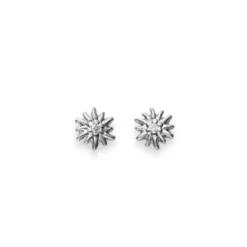 Helen Kirchhofer Silver Classics Ohrringe-HK Silver Classics Ohrstecker Edelweiss - 6262.03157/0001
