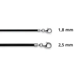 Helen Kirchhofer Silver Classics Halsketten-HK Silver Classics Silikon Halskette