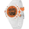 Ice-Watch Silikonarmband-Ice Digit Explorer White Orange - 024002