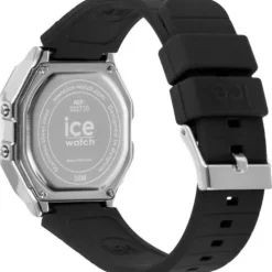 Ice-Watch Silikonarmband-Ice Digit Retro Black Silver - 022735